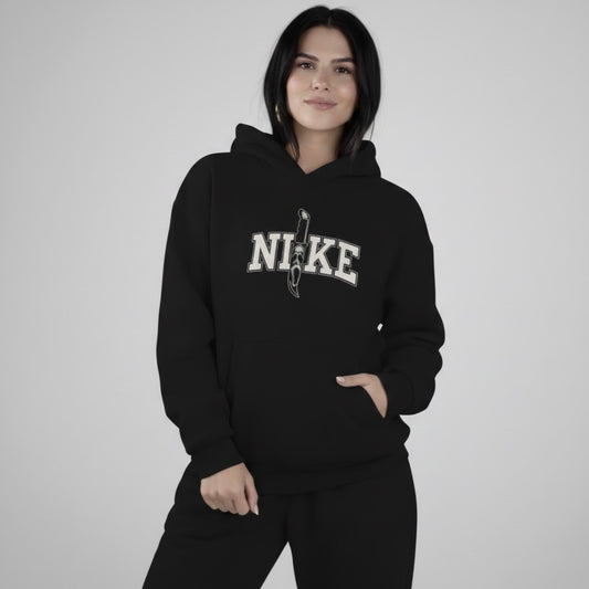 Ghost Embroidered Hoodie